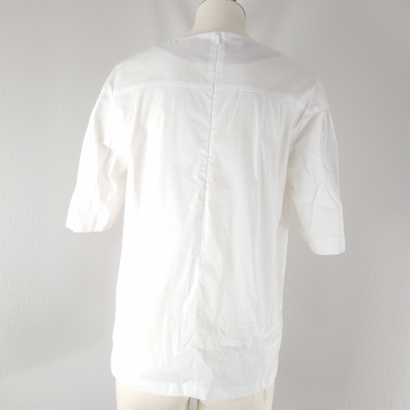 Basic white Top 
Regular - Picture 11 of 12